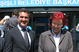 *** Alman bakandan Sarıgül'e ziyaret