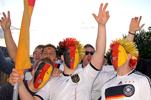 *** Almanya, Avustralya zaferini kutladı