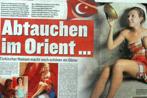 ***  Berliner Kurier’den hamam tanıtımı…