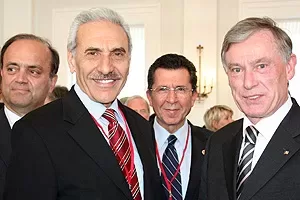 ***  Köhler’in resepsiyonuna katıldılar