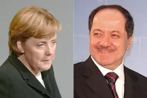 *** Merkel, Barzani’yi kabul etti