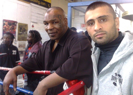 Mike Tyson ile buluştu
