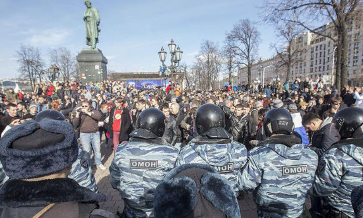Rusya'da muhalif gösterilere polis müdahalesi - Almanya'dan Dünyaya Açılan  Haber Penceresi