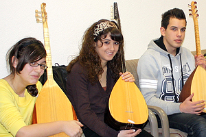 *** Folklor ve saz kursları başladı