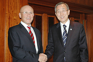 *** Talat ve Ki-moon biraraya geldi