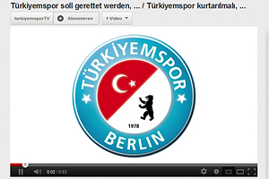 Türkiyemspor’a İstanbul’dan videolu destek