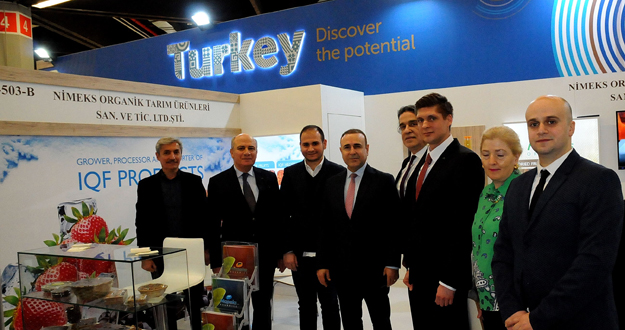 Nürnberg Organik Ürünler Fuarına Türkiye 39 Firma ile katıldı