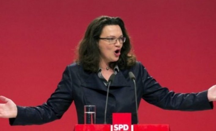 SPD Genel Başkanı Nahles’ten istifa açıklaması 