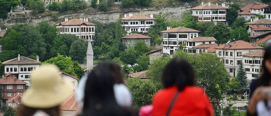 Safranbolu nüfusunun 18 katı turist ağırladı