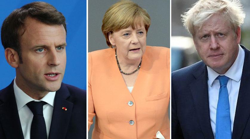 Almanya, Fransa ve İngiltere saldırılardan İran'ı sorumlu tuttu