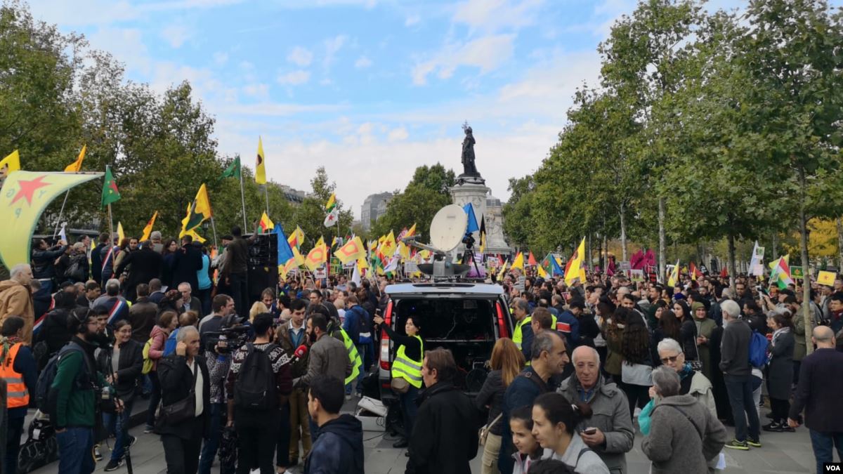 Avrupa’da Barış Pınarı Harekatı’nı Protesto Eylemleri