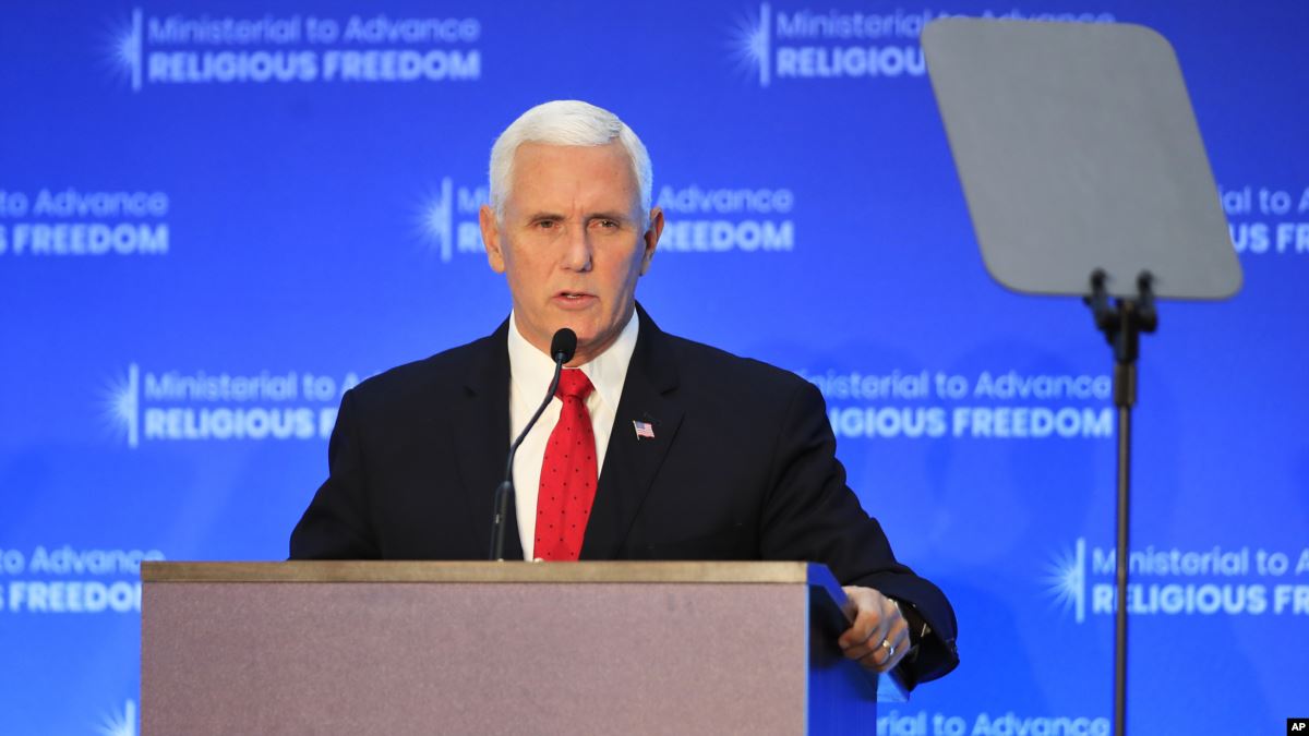 Başkan Yardımcısı Mike Pence Türkiye’ye Gidiyor