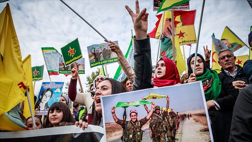Avrupa’nın reddettiği ‘YPG/PKK bağlantısı’ kendi sokaklarında