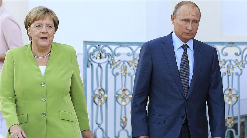 Merkel ve Putin Ukrayna, Suriye ve Libya’yı görüştü