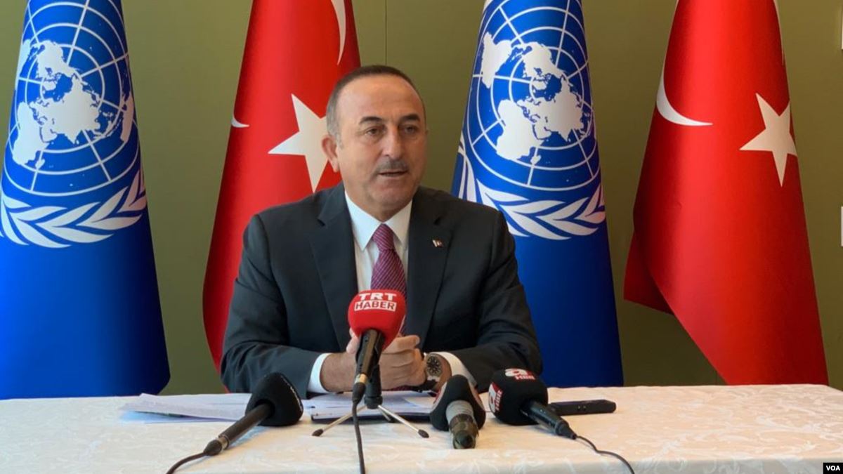 Çavuşoğlu: ‘Bizim Savaşımız Teröristlere Karşı’