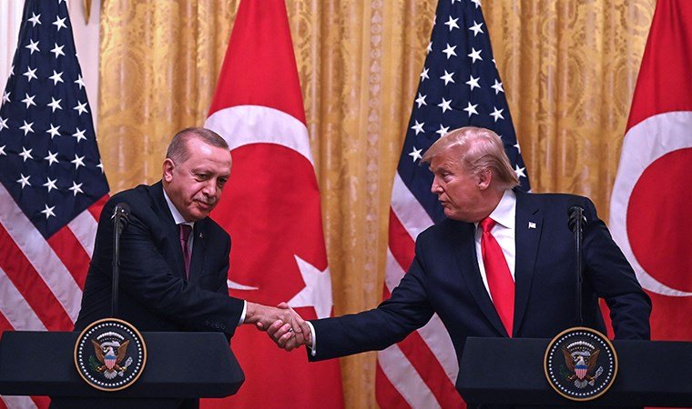 Erdoğan ile Trump'tan ortak basın toplantısı