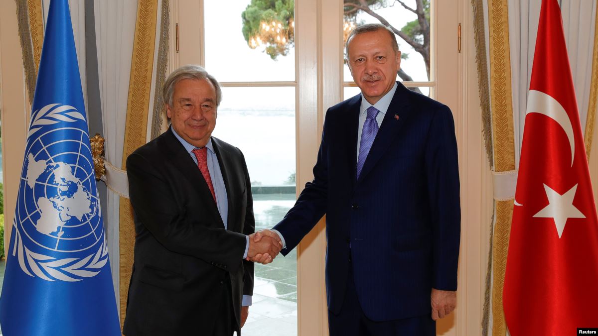 Erdoğan ve Guterres İstanbul’da Bir Araya Geldi