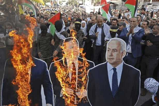 Filistin'de ‘öfke günü’: İsrail ve ABD protesto edildi