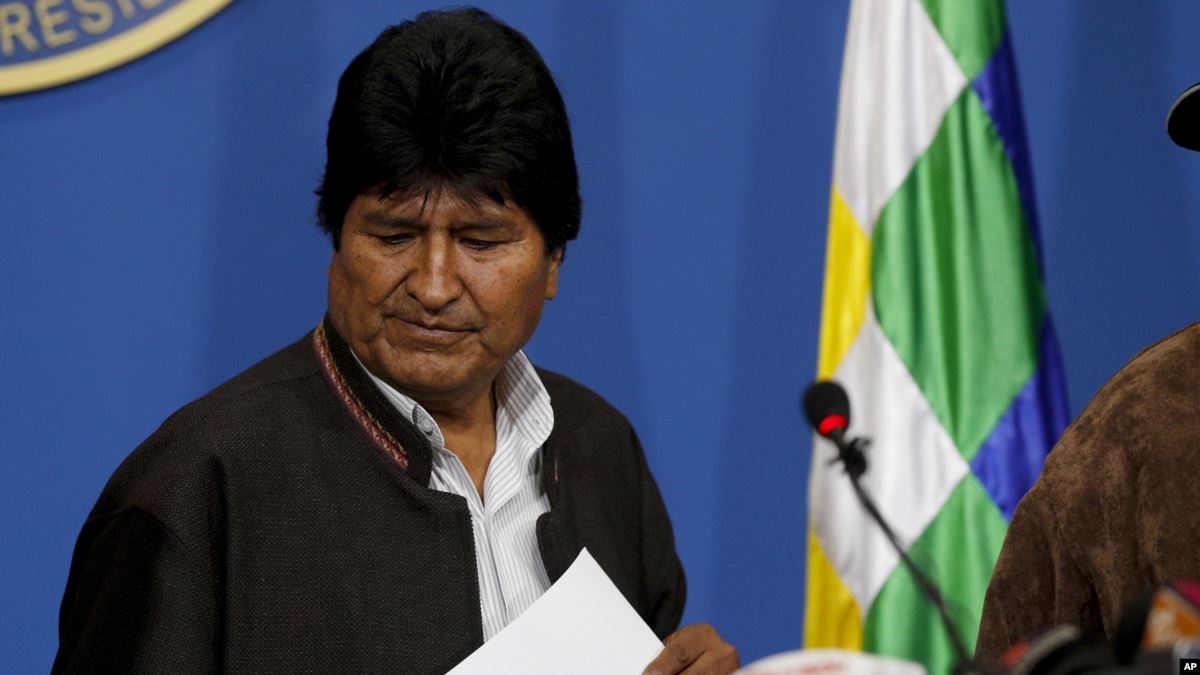 Genelkurmay Başkanı'ndan Morales'e: 'İstifa Et'