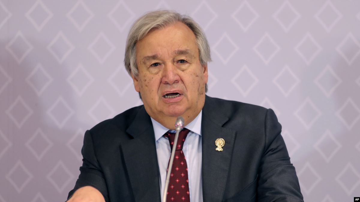 Guterres Kıbrıs Raporunu BM Güvelik Konseyine Sundu