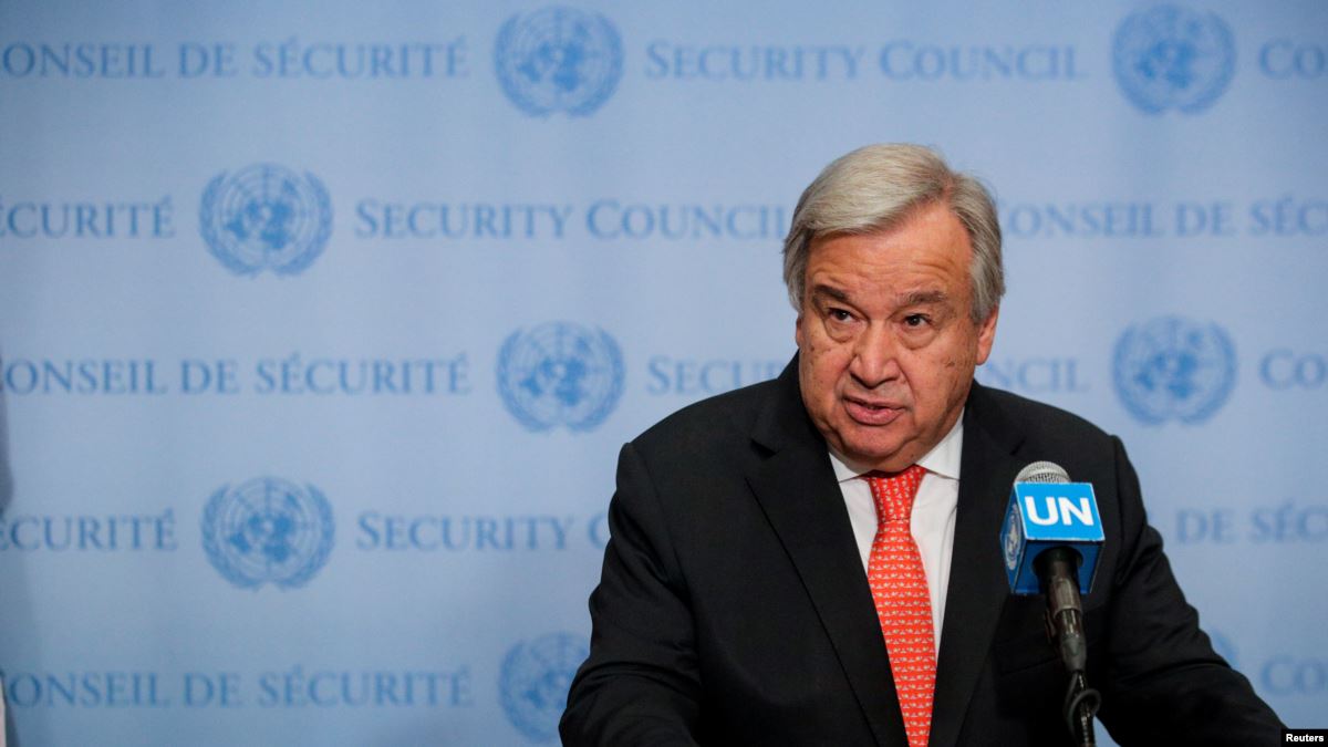 Guterres’ten Kıbrıs’ta Çözüm Açıklaması