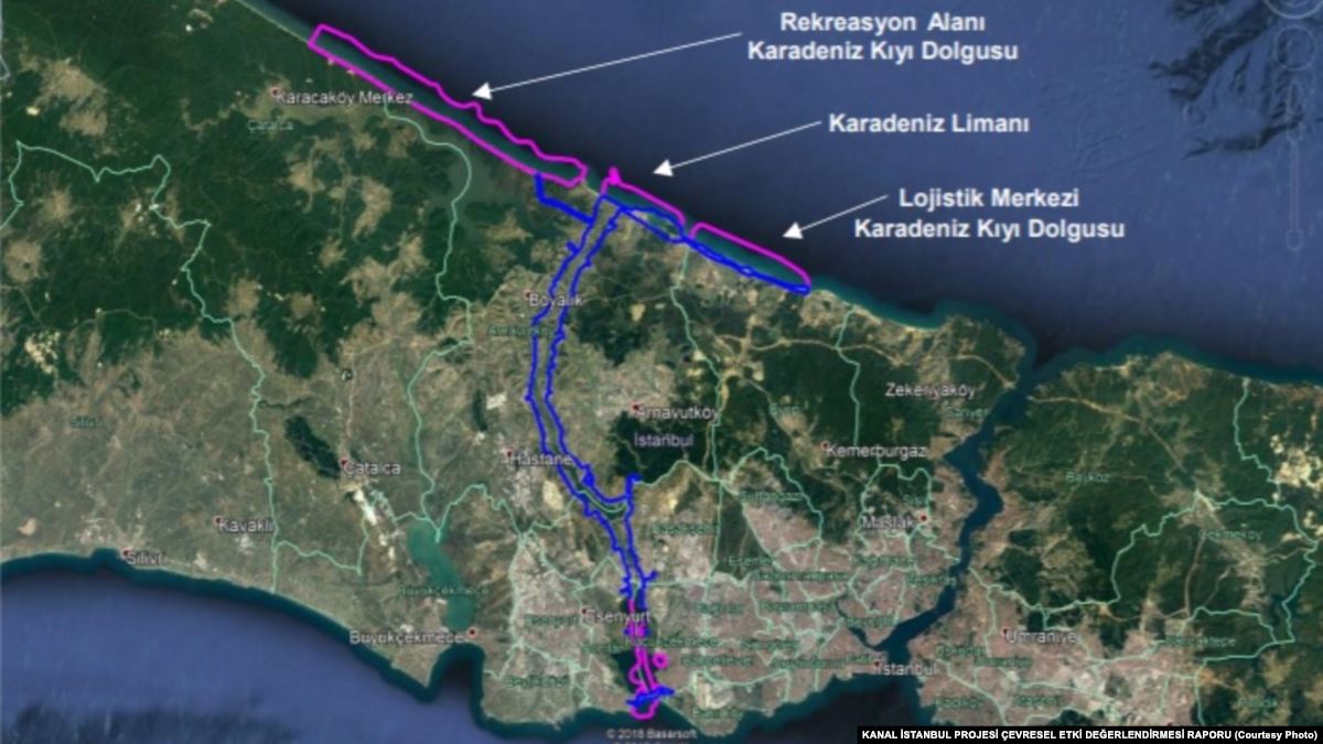 Kanal İstanbul İhalesi İçin Nihai ÇED Raporu Bekleniyor