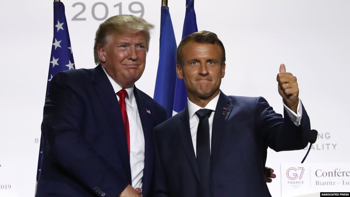 Macron ve Trump NATO’yu Konuştu