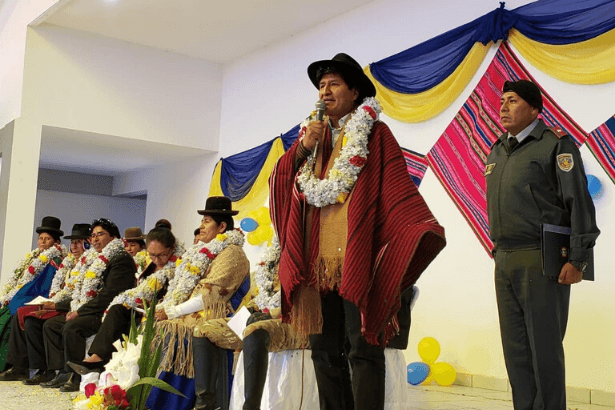 Morales, Bolivya halkını demokrasi ve barışı korumaya çağırdı