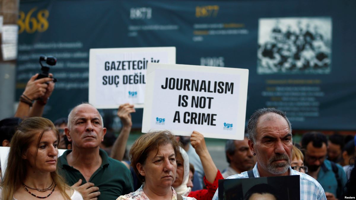 ‘Tutuklu 120 Gazeteciyle Dünya Rekoru Türkiye’de’