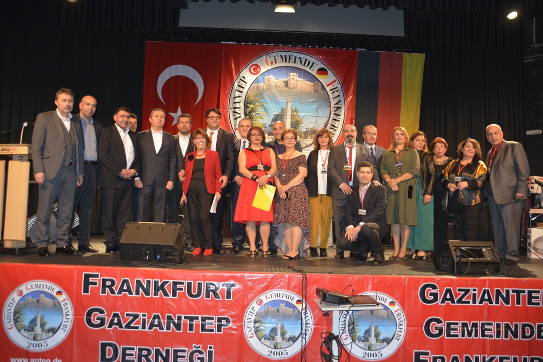 Frankfurt`ta Gaziantep rüzgârı esti