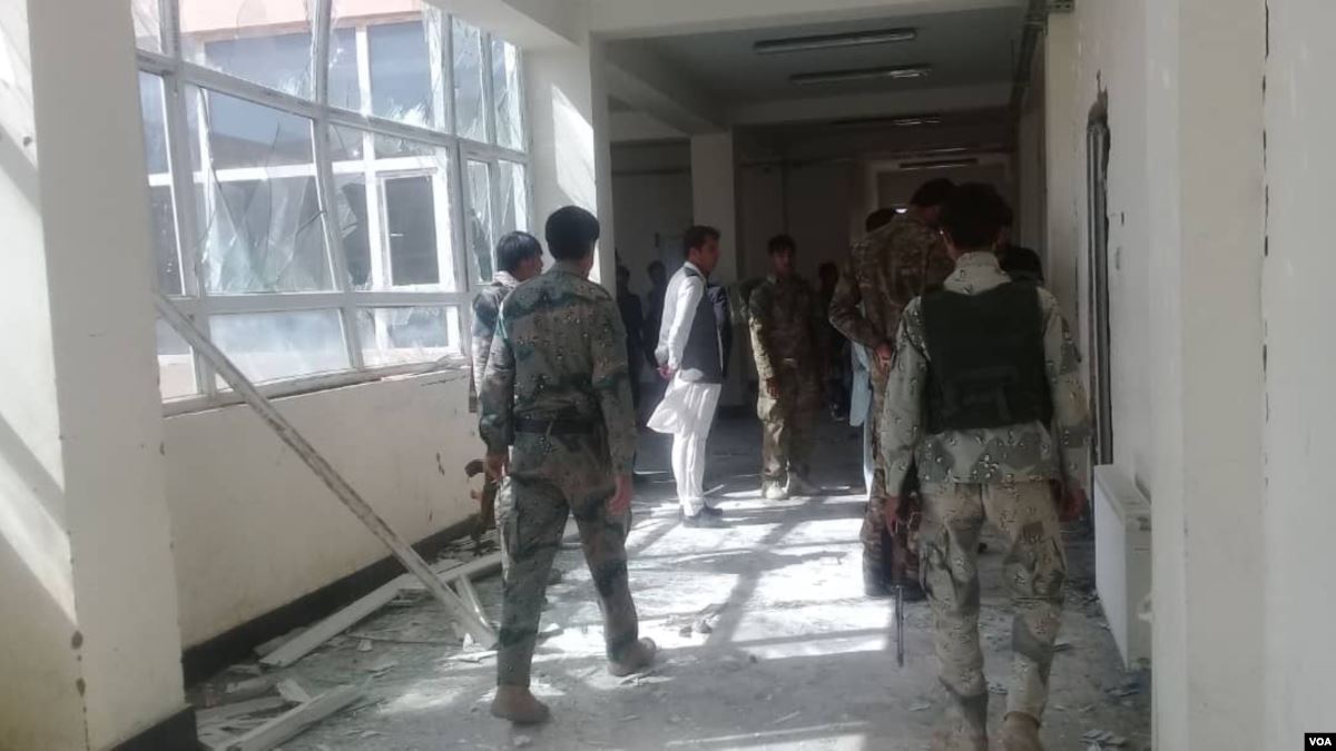Afgan Ordusu’na Ait Üsse Taleban Saldırısı