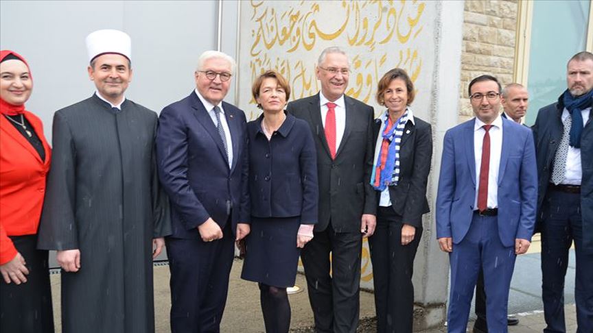 Cumhurbaşkanı Steinmeier Penzberg Camisi’ni ziyaret etti