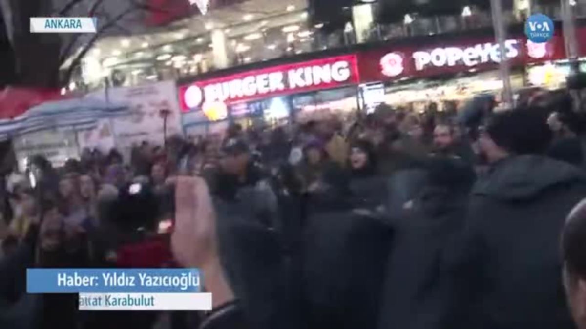 Ankara’da Kadınların Danslı Protestosuna Sert Polis Müdahalesi
