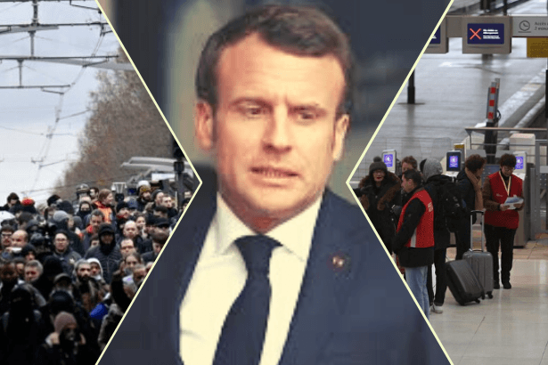 Eylemler Macron'u sıkıştırdı