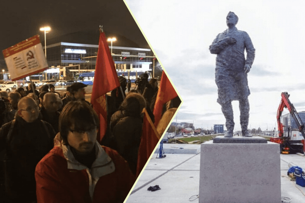 Hırvatistan’da Tudjman heykeline orak çekiç çizen genç yargılanıyor