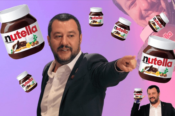 Salvini, fındık Türkiye’den geldiği için Nutella yemeyecekmiş