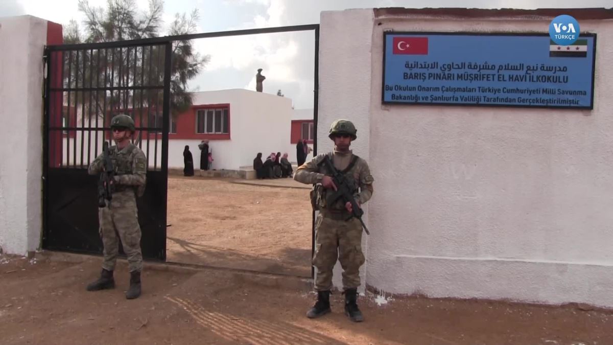 Türkiye’nin Tel Abyad’da Açtığı Okulda Ders Zili Çaldı
