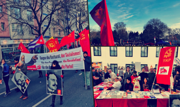 Berlin'de Rosa Luxemburg ve Karl Liebknecht anması