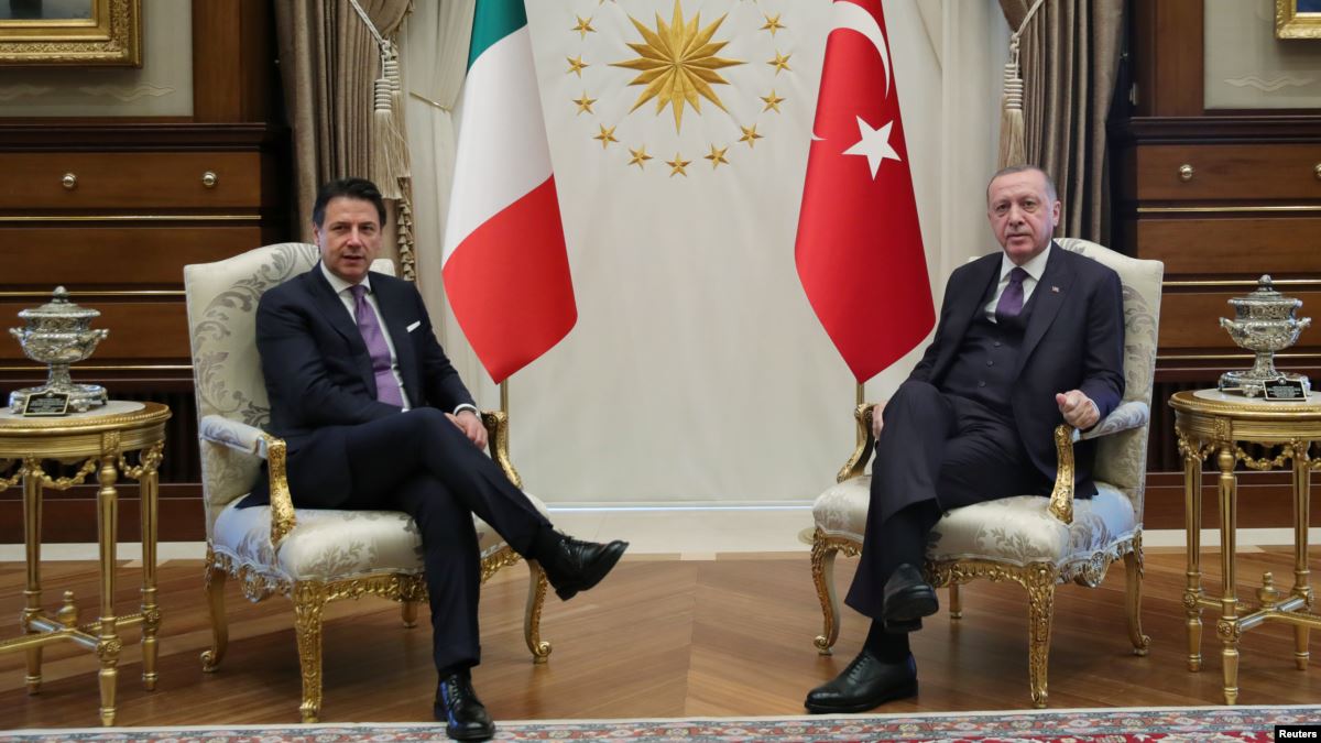 Erdoğan ve Conte Libya’da Kalıcı Barış İçin Umutlu