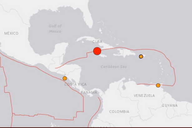 Küba ile Jamaika açıklarında 7,7 büyüklüğünde deprem