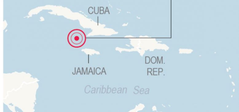 Küba ve Jamaika’da 7,7 Büyüklüğünde Deprem