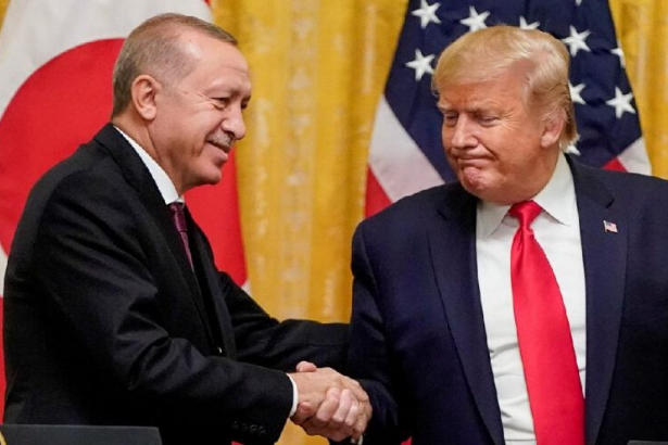 Tezkerenin ardından Erdoğan Trump'la görüştü