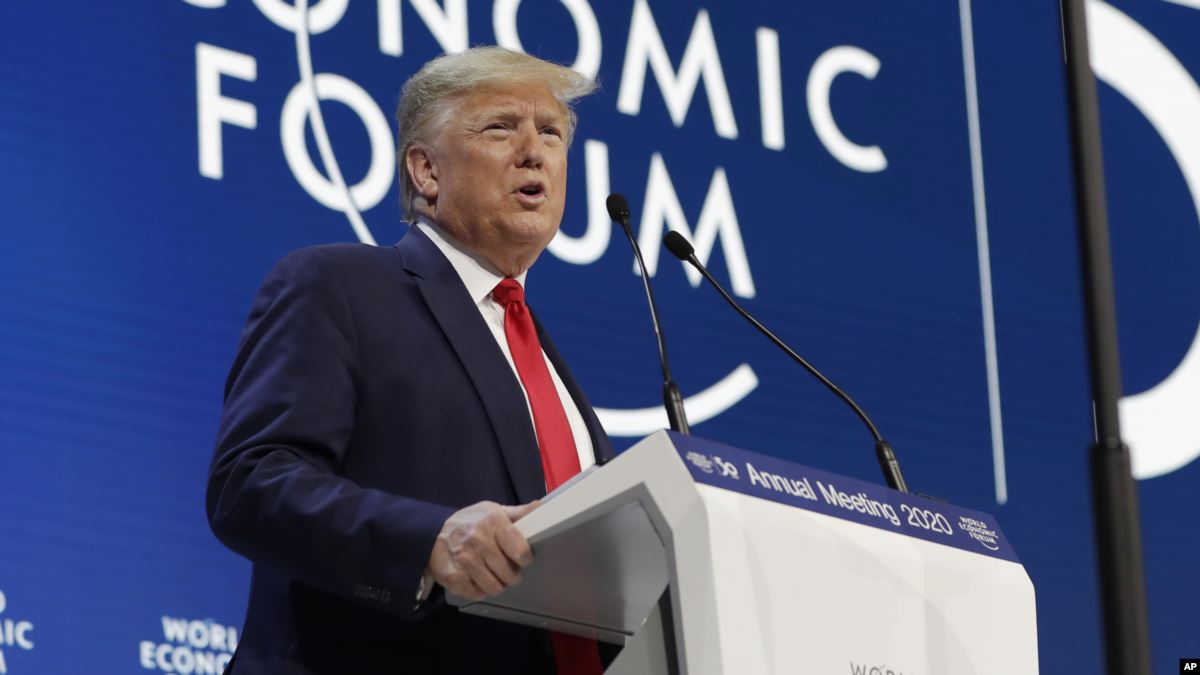 Trump’tan Davos’ta İklimde Felaket Senaryolarına Tepki 