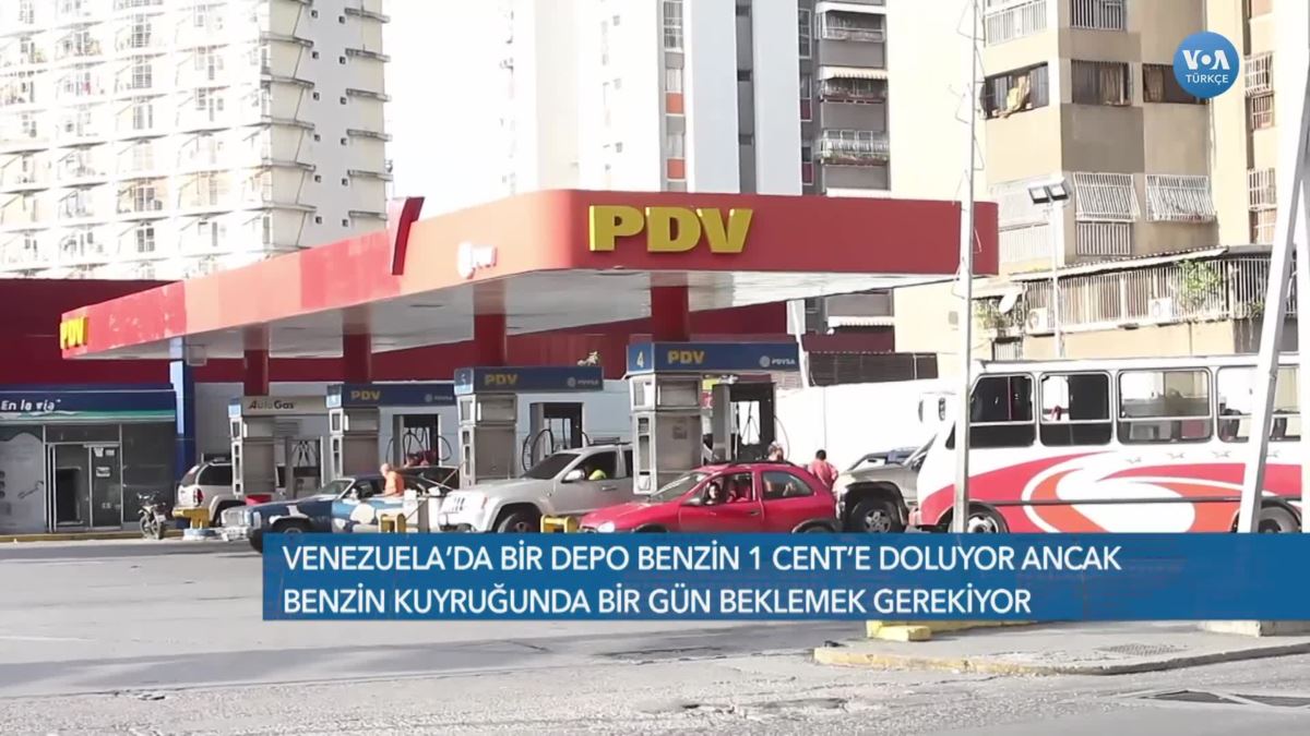 Venezuela’da Benzin Sıkıntısı