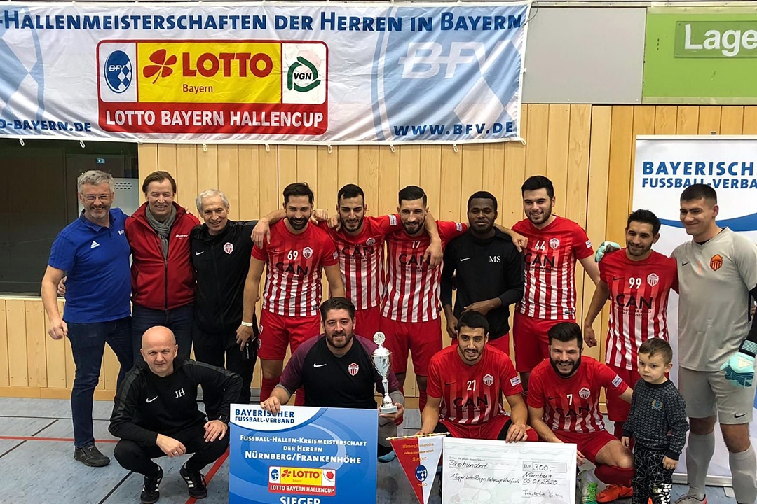 Salon turnuvasında Türkspor/Çağrıspor Nürnberg, birinci oldu
