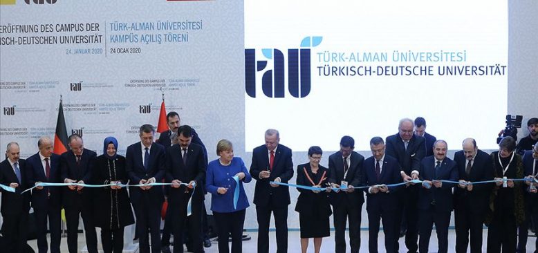 Türk-Alman Üniversitesi açıldı