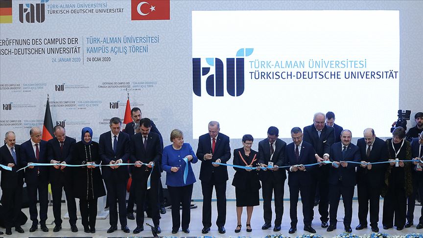 Türk-Alman Üniversitesi açıldı