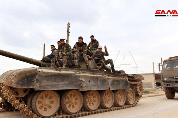 Suriye ordusu Serakib kasabasına girdi
