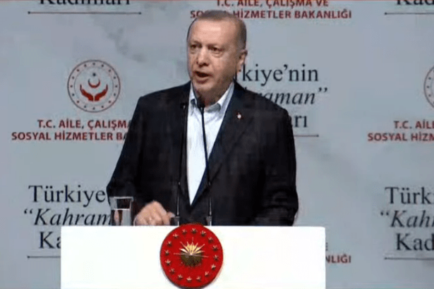 Erdoğan'dan 8 Mart mesajı: Bizim kadına bakışımız çok açık ve nettir; insanlığın yarısı erkek, yarısı kadındır