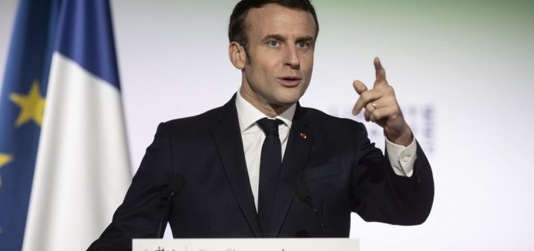 Macron: "Savaştayız Paniğe Kapılmayın Güçlü Olun"